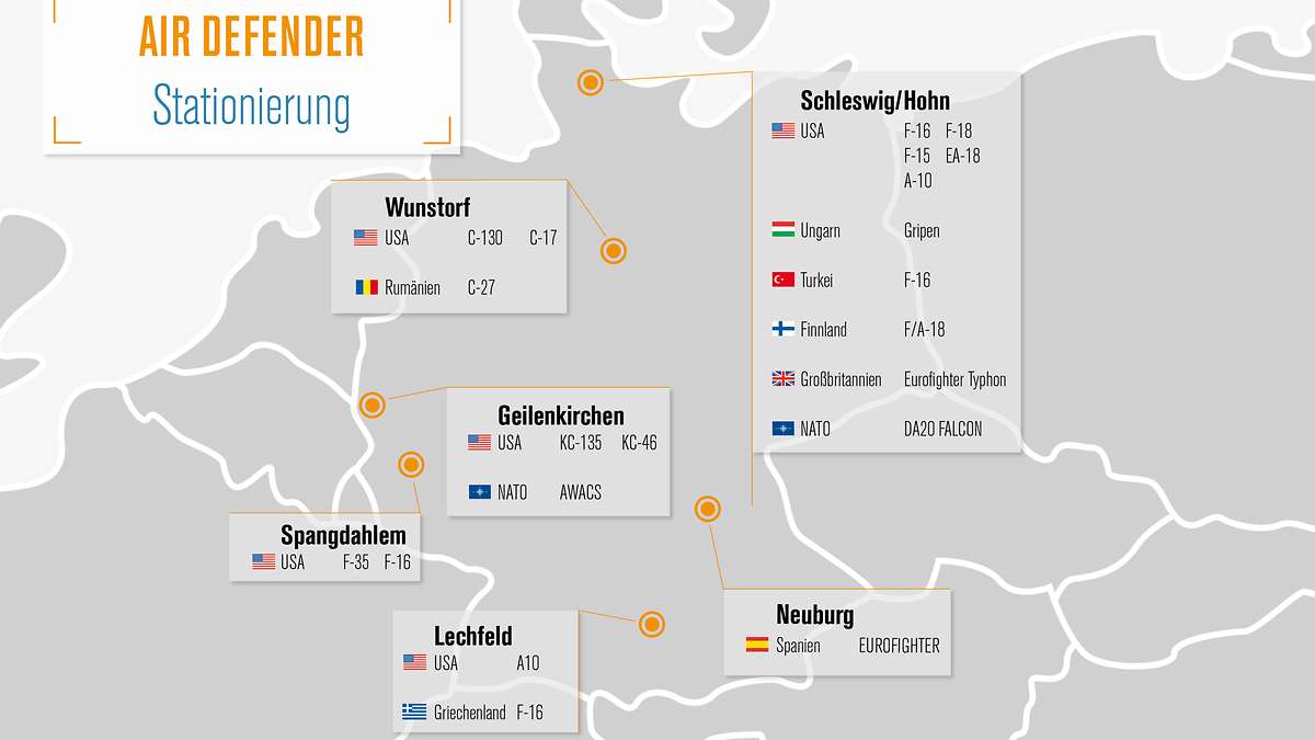 Lugares de estacionamiento de aeronaves en Alemania