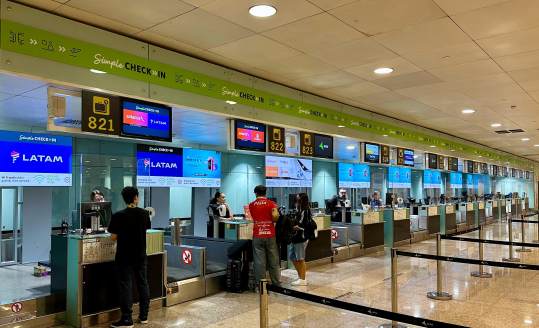 nuevo servicio de facturación en la zona Intermodal de la Terminal T1, bajo el nombre Simple Check>>In